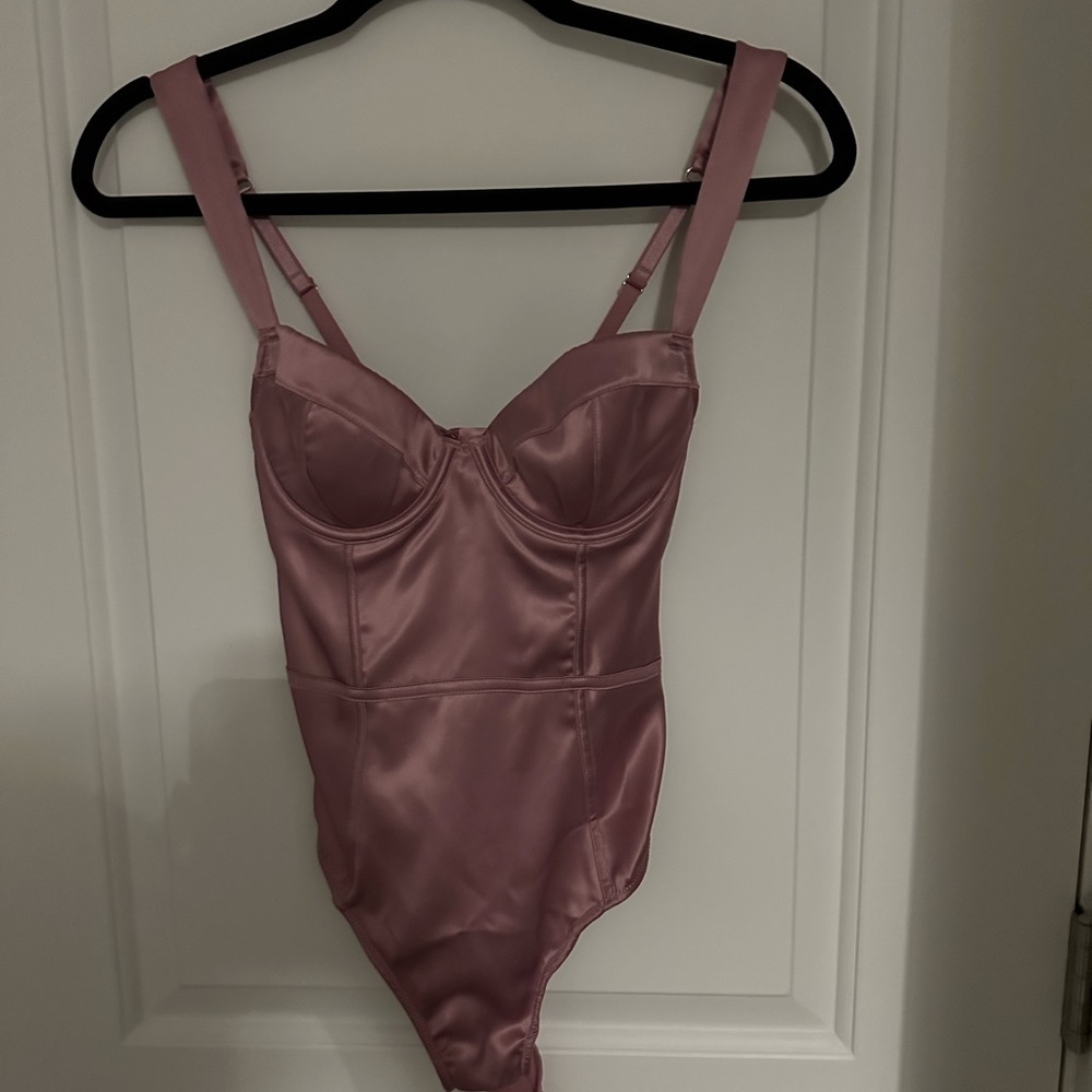 BARBIE PINK BODYSUIT FROM VS- BRAND NEW WITH TAGS!!!!!